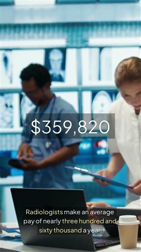 Radiologists 2024 Average pay #salary #income #pay #doctor #usa #radiology #radiologist
