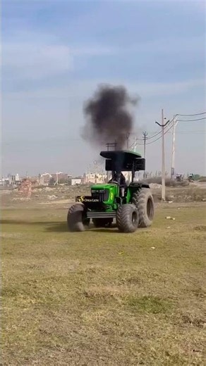 😍 Amazing John Deere Tractor Stunt | Farmer Style