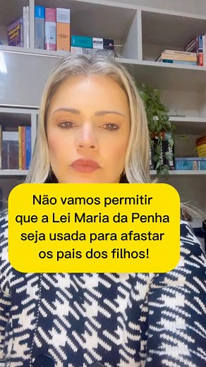 6.1K views · 535 reactions | Não podemos permitir que a Lei Maria da Penha seja instrumento para alienação parental! #advogadaparahomens#paidemenino#paidemenino#filhos#netos#familia#carrosdeluxo#futebol#empreendedor#pesca#alvorada#canoas#portoalegre#riograndedosul#casamento#treino#avos#caminhoneiro#terapeutafamiliar#psicologaonline#noticias#agro#medidaprotetiva#alienacaoparental#guarda#motos#dicademilhoes#relacionamento#casasdeluxo#homemdevalor | Tatiane Oliveira Da Silva Adv | Facebook