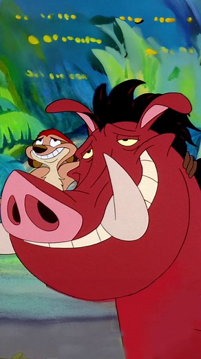 Disney Television Animation on Instagram: "Brb, remembering that time when I was a young warthog . . . 🎥: The Lion King's Timon & Pumbaa"
