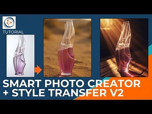 Create Styled Product Photos with AI | Smart Photo Creator + Style Transfer V2 Tutorial