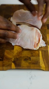 Chicken Thighs in Corn Cream Sauce Golden chicken thighs, gently rendered in a cold pan, finished in a rich corn & cream sauce | The Cook Central