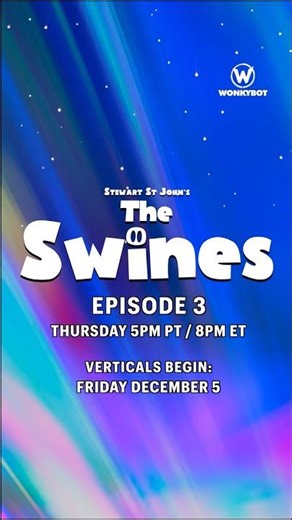 The Swines 🐽 — Episode 3 Shorts Begin Dec 5! #shorts