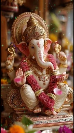 Jai Ganesh !! 🪔🙏 Shree Ganesh, Puja, Cute ai ganesh, Bhajan, Bhakti !!