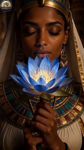 Le secret du Lotus Bleu des Pharaons… révélé. 🌸🏺