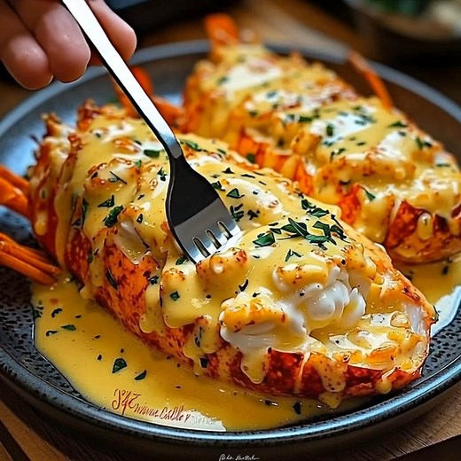 29K views · 375 reactions | Lobster Tails with Creamy Garlic Butter...