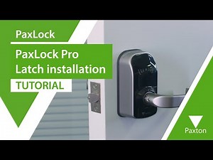 How to install the PaxLock Pro Latch [Paxton Access]