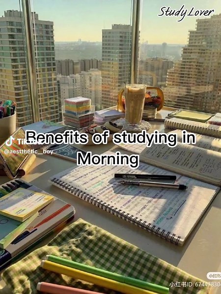 Maximizing Productivity: The Benefits of Studying in the Morning