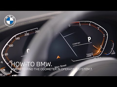 How to Find the Odometer in BMW's iDrive Operating System 7 | BMW How-To