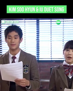 #LeeJiEun and #KimSooHyun's duet touches the hearts of their classmates and teacher!🥰🎤 | ZAPZEE