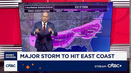 Winter storm may impact more than 200 million Americans