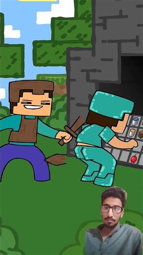 Minecraft viral video | PVP in Minecraft #minecraft #minecraftcartoon