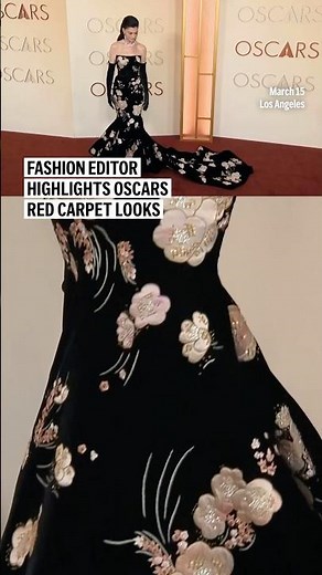 Fashion editor highlights Oscars red carpet looks