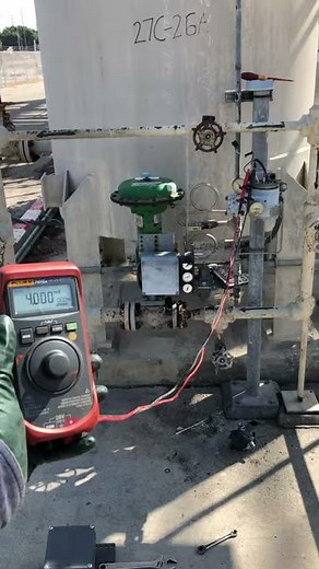 Control Valve Stroking with I/P Transducer