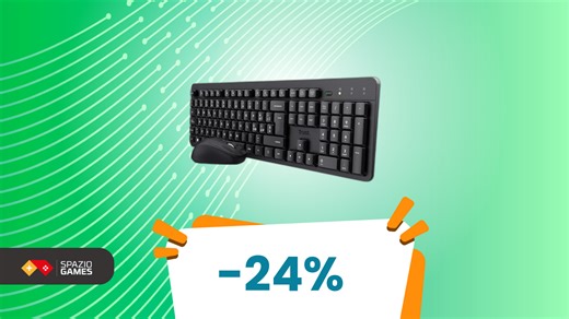 Super offerta: kit mouse e tastiera per lavorare al PC a soli 19€