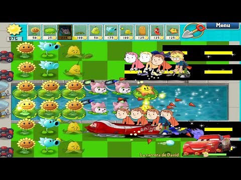 Plants vs Zombies Mod Plantas vs Johnny Test v3 - Gameplay Walkthrough Part 4