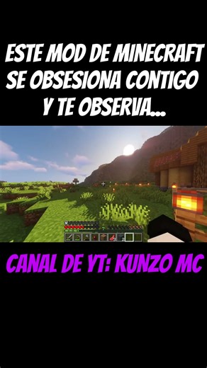 Probé el Mod de TERROR que te OBSERVA y PERSIGUE en Minecraft