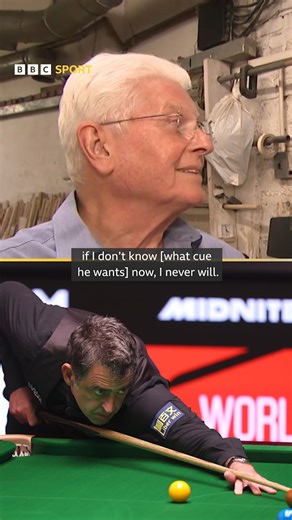 😅 "He's quite fussy". Meet John Parris, the craftsman who designs cues for Ronnie O'Sullivan! | BBC Sport