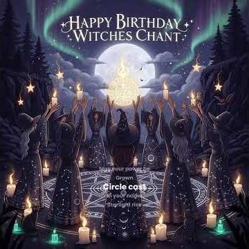 Happy Birthday Witches Chant | EnchantedMoon143 | Pagan Music