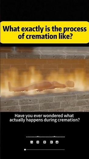What exactly is the process of cremation like #knowledge