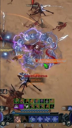Best Way to Farm Lair Boss Sigils FAST #diablo4 #cracklingenergy #diablobuild #sorcerer