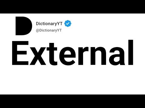 External Synonyms | Thesaurus | Similar Words