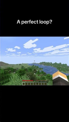 Is it a perfect minecraft loop? #minecraft #loop #minecraftloop