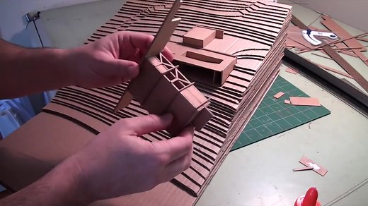 【建筑模型/山地模型】How to Make an Architect s Model