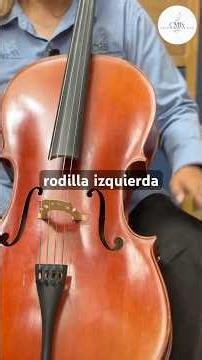 La posición correcta para tocar el chelo #violonchelo #tutoriales
