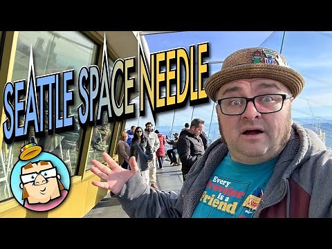 The Seattle Space Needle - Museum of Pop Culture - Pacific Science Center - MoPop - Seattle, WA