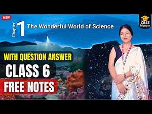 Class 6 Science Chapter 1 The Wonderful World of Science | NCERT New Book 2025 | CBSE Mentor