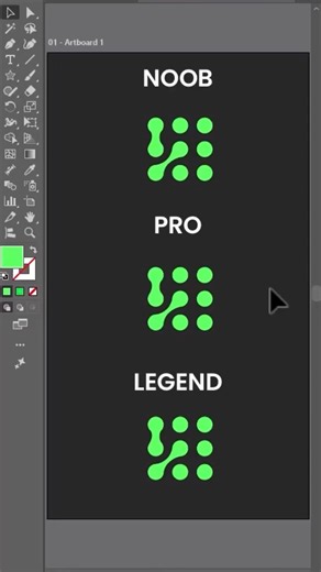 Adobe Illustrator NOOB vs PRO vs LEGEND Liquid Bridge