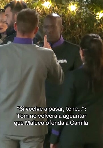 Camila Nash y la tensa discusión con Maluco