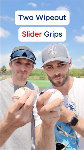 Two Ways To Grip And Throw Sliders! #baseball #slider #sliders #pitching #pitchinglessons #fastball