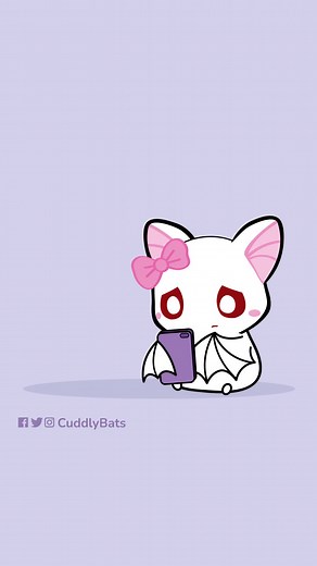 Adorable Albino Bat Couple Animated Comic