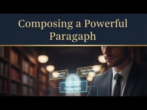 Composing a Powerful Paragraph
