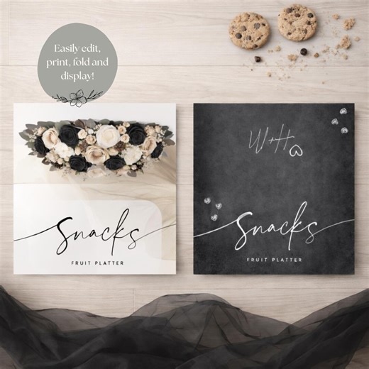 Editable Bridal Suite Snack Bar Labels Template, Wedding Day Sign (digital Download) - Etsy