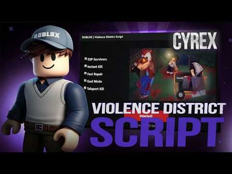 Violence District Script *NO KEY* - Auto Parry, Gate TP, No Cooldown, SkillCheck & More!