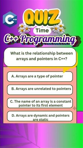 C++ Programming #c++programming #c++tutorial #computerscience #c++forbeginners#mcqs #quiz #interview
