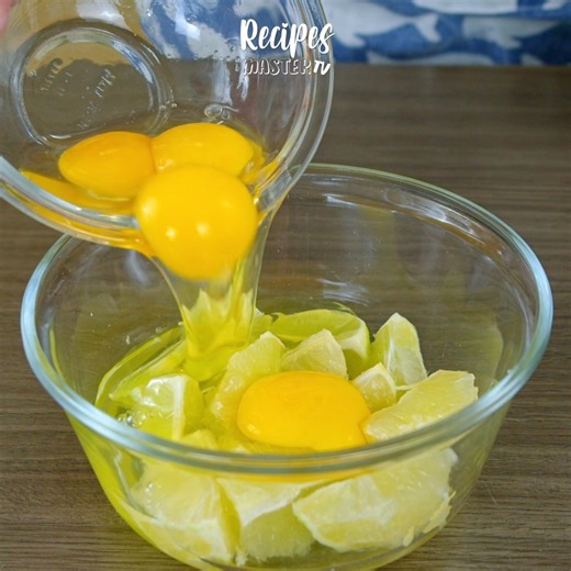 Mix eggs with lemons and you'll get an incredible result! | Recipes Master TV