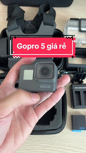 Gopro 5 Combo: Giá 2.600.000 - Nt Camera - Hà Nội - Combo Uy Tín