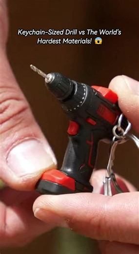 Testing Keychain-Sized Drill on Tough Materials