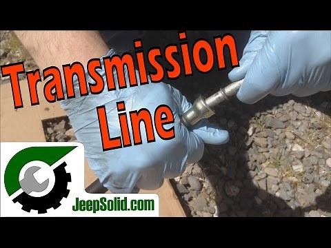 Jeep Leak: Transmission Cooling Line