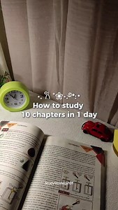 How to complete 10 chapters in a day #StudyTips #studytimetable #timetable #studystrategy #boardexam explore fypシ TIMETABLE 7:00am - 10:30am chap 1-3 (medium chap) 10:30am - 2:00 pm chap 4-6 (difficult chap) 3:00 pm - 7:00 pm. chap 7-9 (medium/easy) 8:00 pm - 10:00 pm. chap 10 (difficult chap) 10:15 pm - 1:00 am Review of all chapters STRATEGY Step 1: Watch Quick revision video note down key points. Step 2: Watch solved PYQs video Step 3: Read short notes summary Step 4: practice PYQs without us