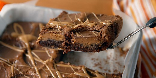 Reese's Stuffed Brownies
