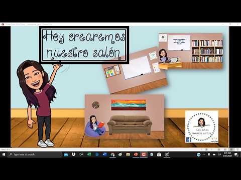 Cómo crear un salón en powerpoint Tutorial bitmoji