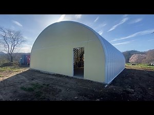 SteelMaster Quonset Workshop Build: Smooth Hardie Board Siding