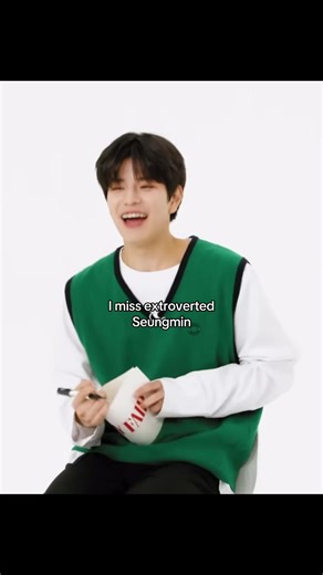 A Sweet Nod to Extroverted Seungmin from Stray Kids