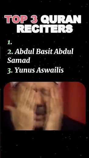 Ranking Top 3 BEST Quran Reciters