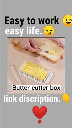 Smart Butter Cutter Box | Easy Slice & Store Kitchen Tool 2025